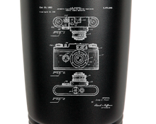Cargar imagen en el visor de la galería, Photography Camera  - engraved Tumbler - insulated stainless steel travel mug
