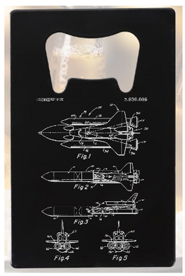 NASA Space Shuttle - Bottle Opener - Metal