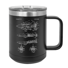 Load image into Gallery viewer, NASA Space Shuttle - MUG - engraved Insulated Stainless steel
