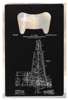 Oil rig Tower - Bottle Opener - Metal