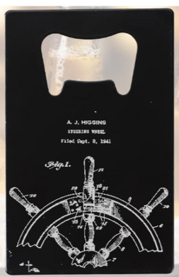 Ship Wheel - Bottle Opener - Metal